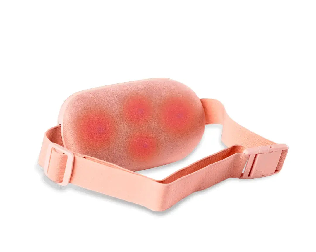 حزام ريليڤا الذكي يعمل بالاهتزاز والتدليك لتخفيف آلام الدورة الشهرية - Reliva smart belt with vibration massage for period pain relief
